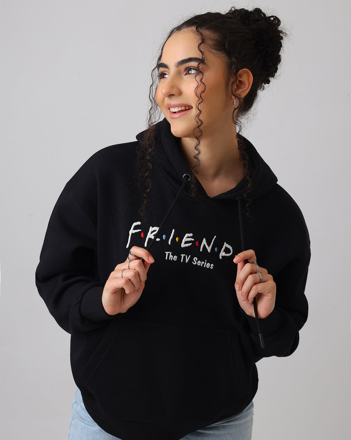 Friends Relaxed Fit Hoodie Women