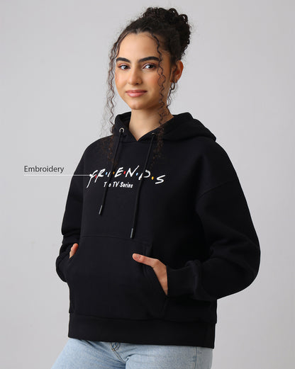 Friends Relaxed Fit Hoodie Women