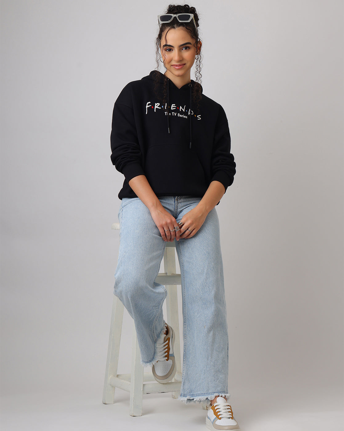 Friends Relaxed Fit Hoodie Women
