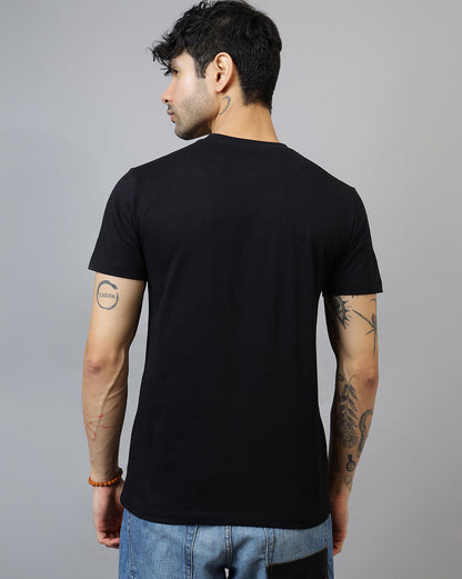 Friends Embroidered Regular Fit Tshirt  Men