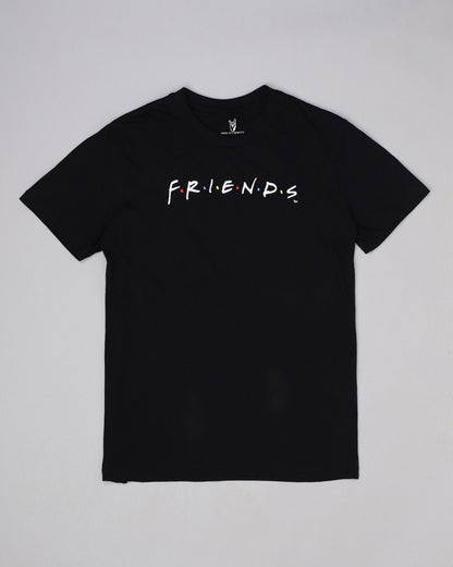 Friends Embroidered Regular Fit Tshirt  Men