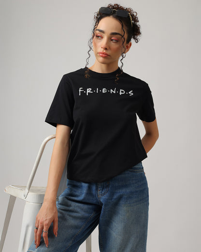Friends Regular Fit Tshirt Women