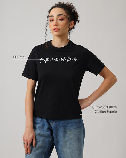 Friends Regular Fit Tshirt Women