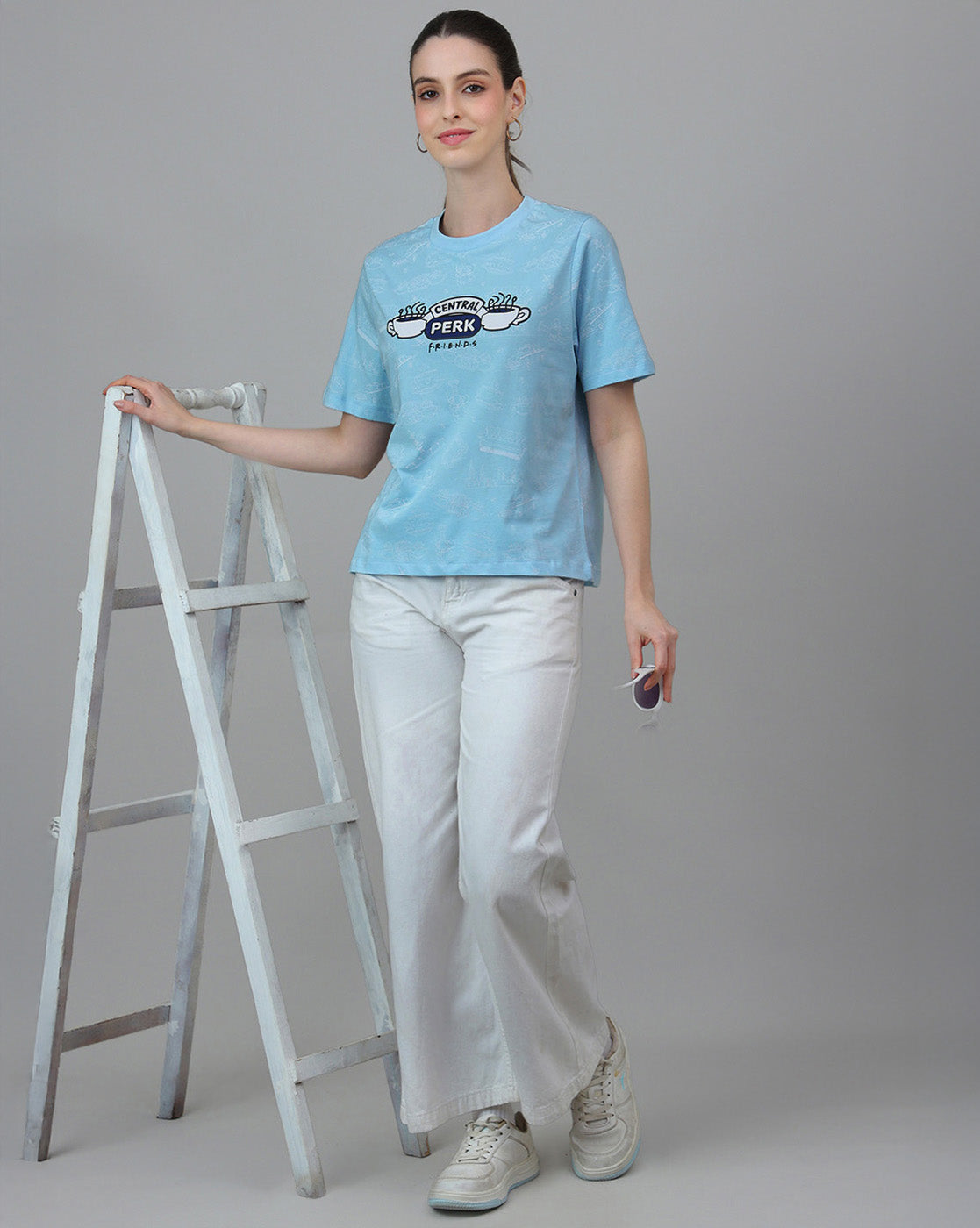 Friends Printed Regular Fit Tshirt For Women