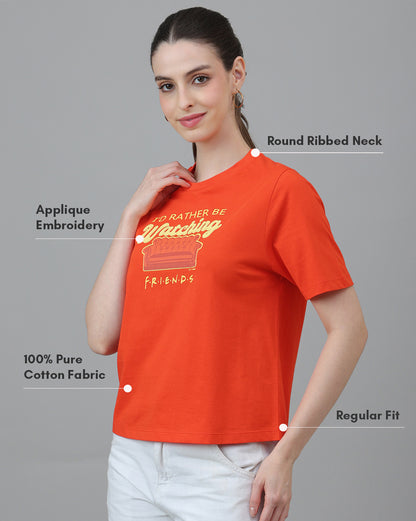 Friends  Regular Fit Tshirt  Women