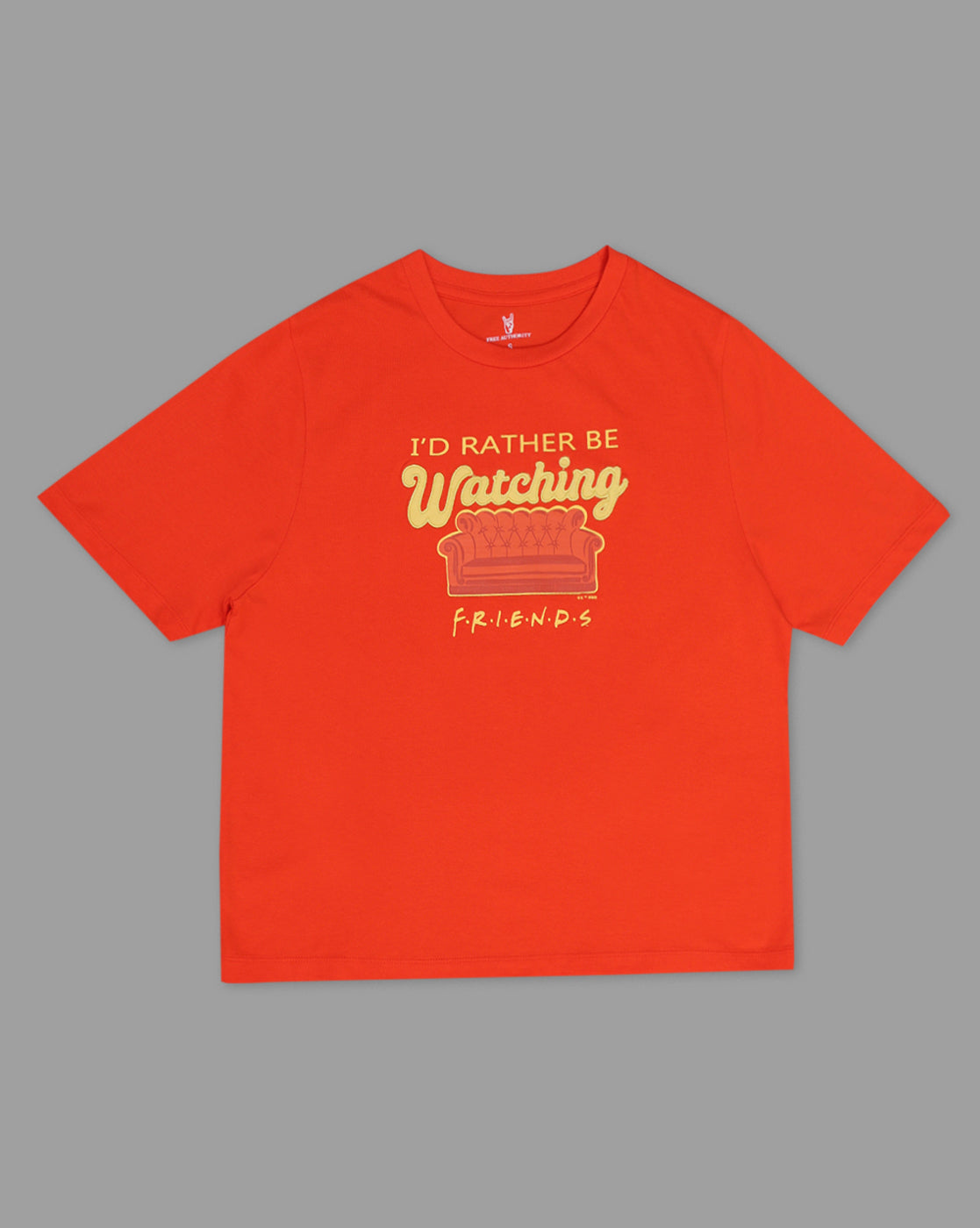 Friends Printed Regular Fit Tshirt For Women