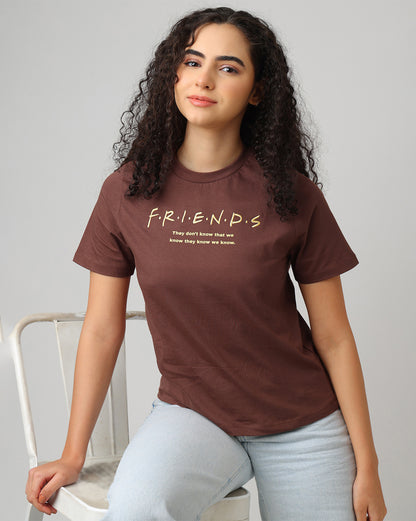 Friends Relaxed Fit Tshirt Women