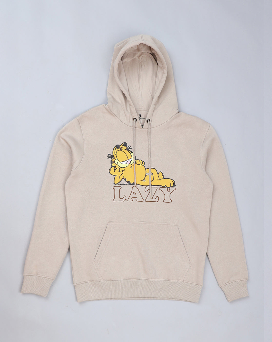 Garfield Printed Regular Fit Hoodie For Men