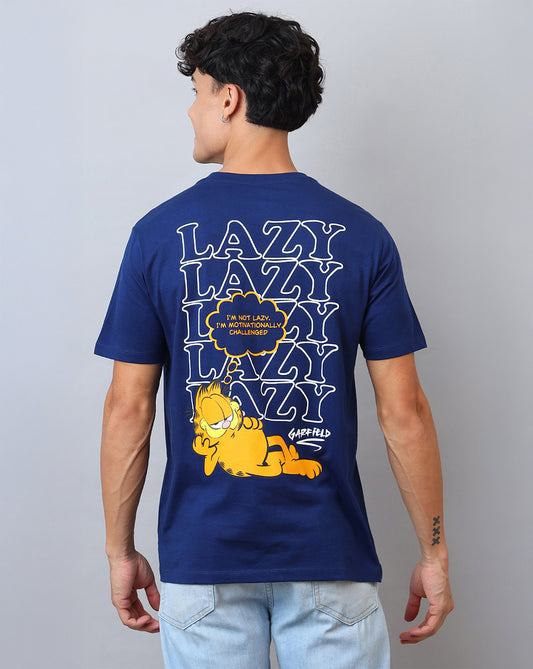 Garfield Printed Regular Fit Tshirt For Men