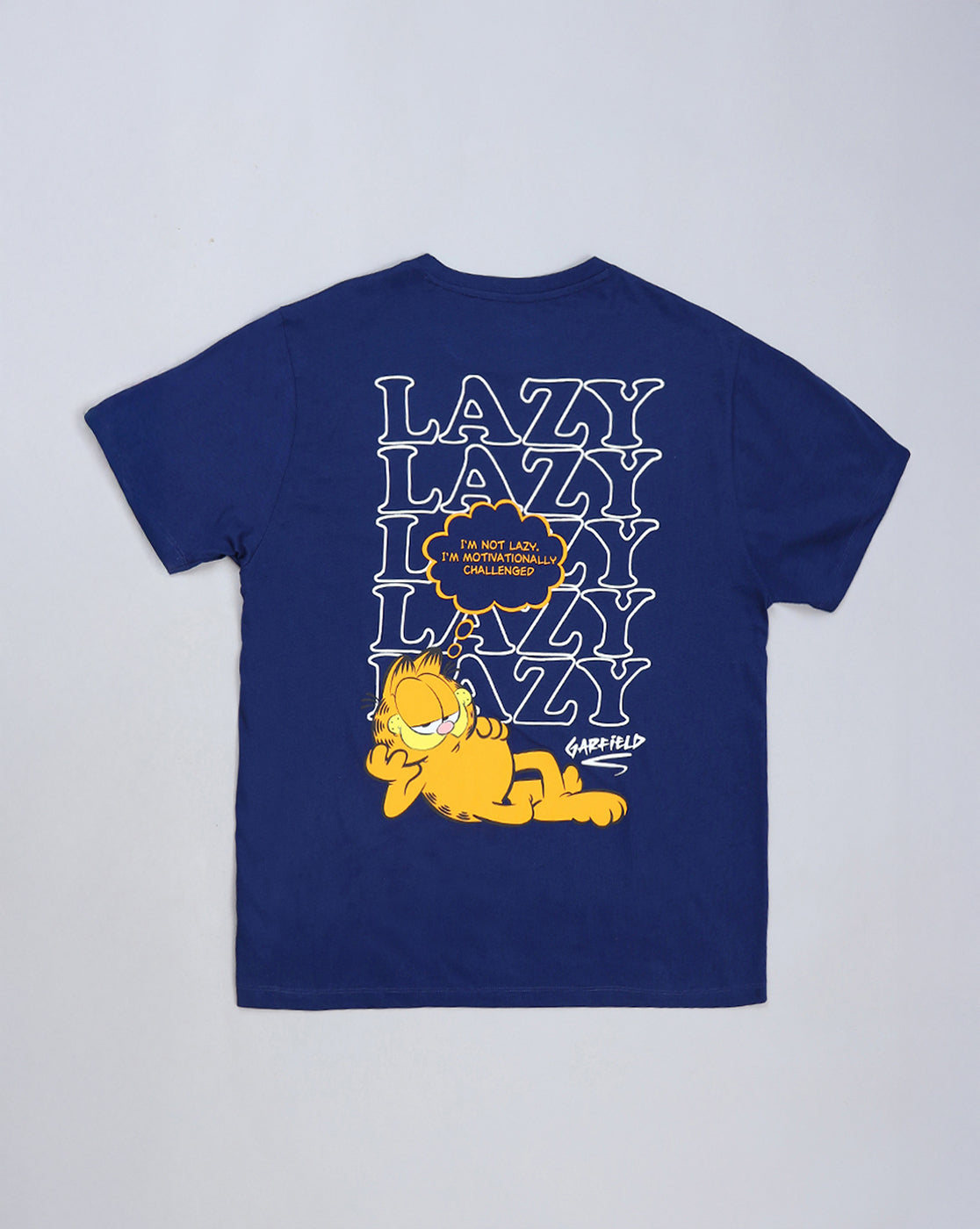 Garfield Printed Regular Fit Tshirt For Men
