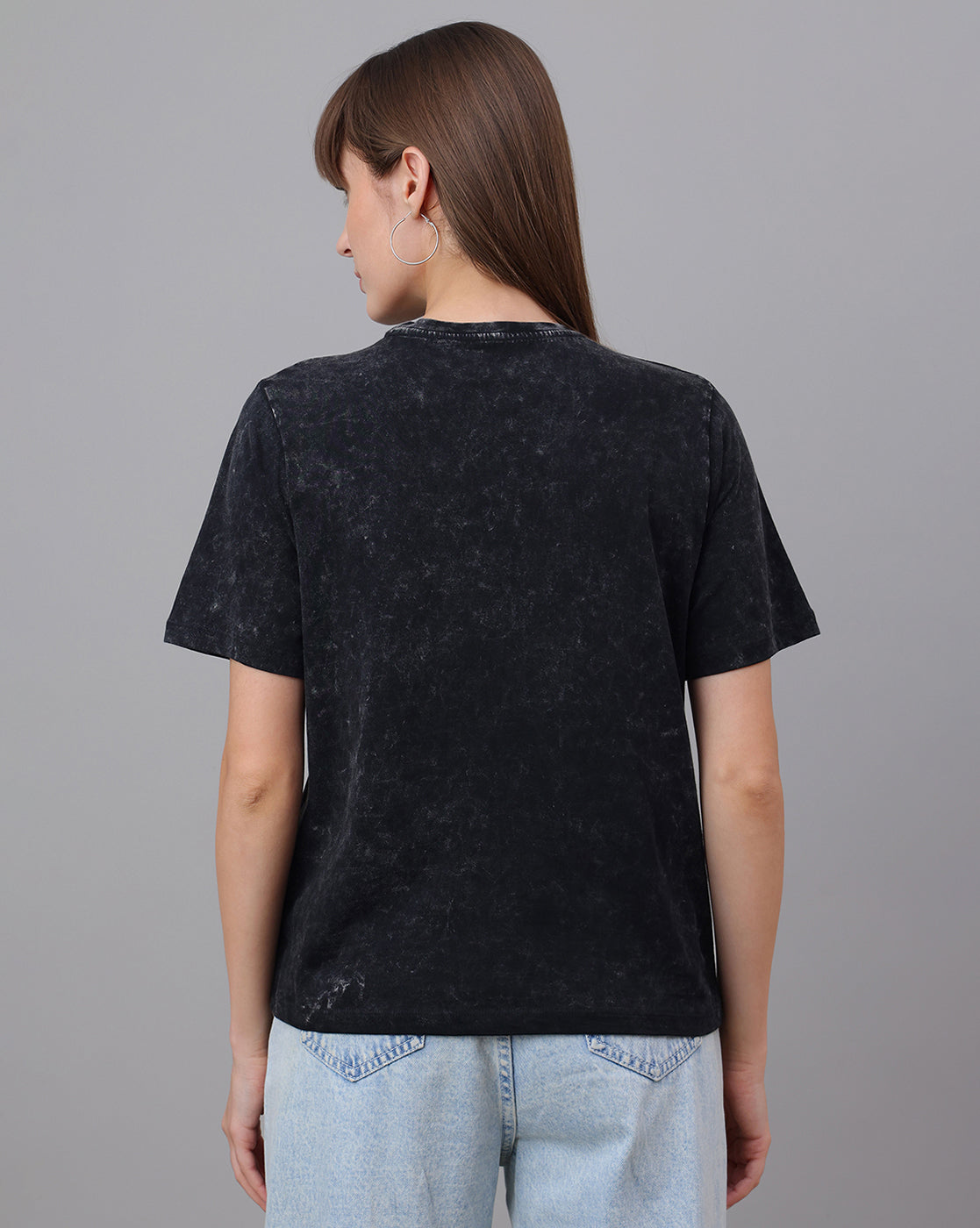 Garfield Printed Regular Fit Tshirt For Women