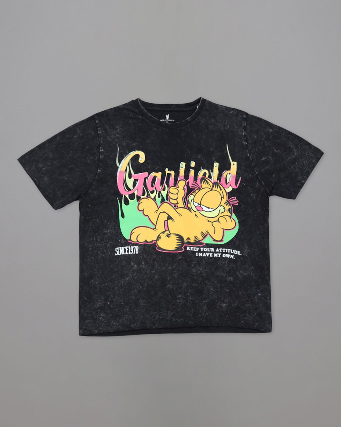 Garfield Printed Regular Fit Tshirt For Women