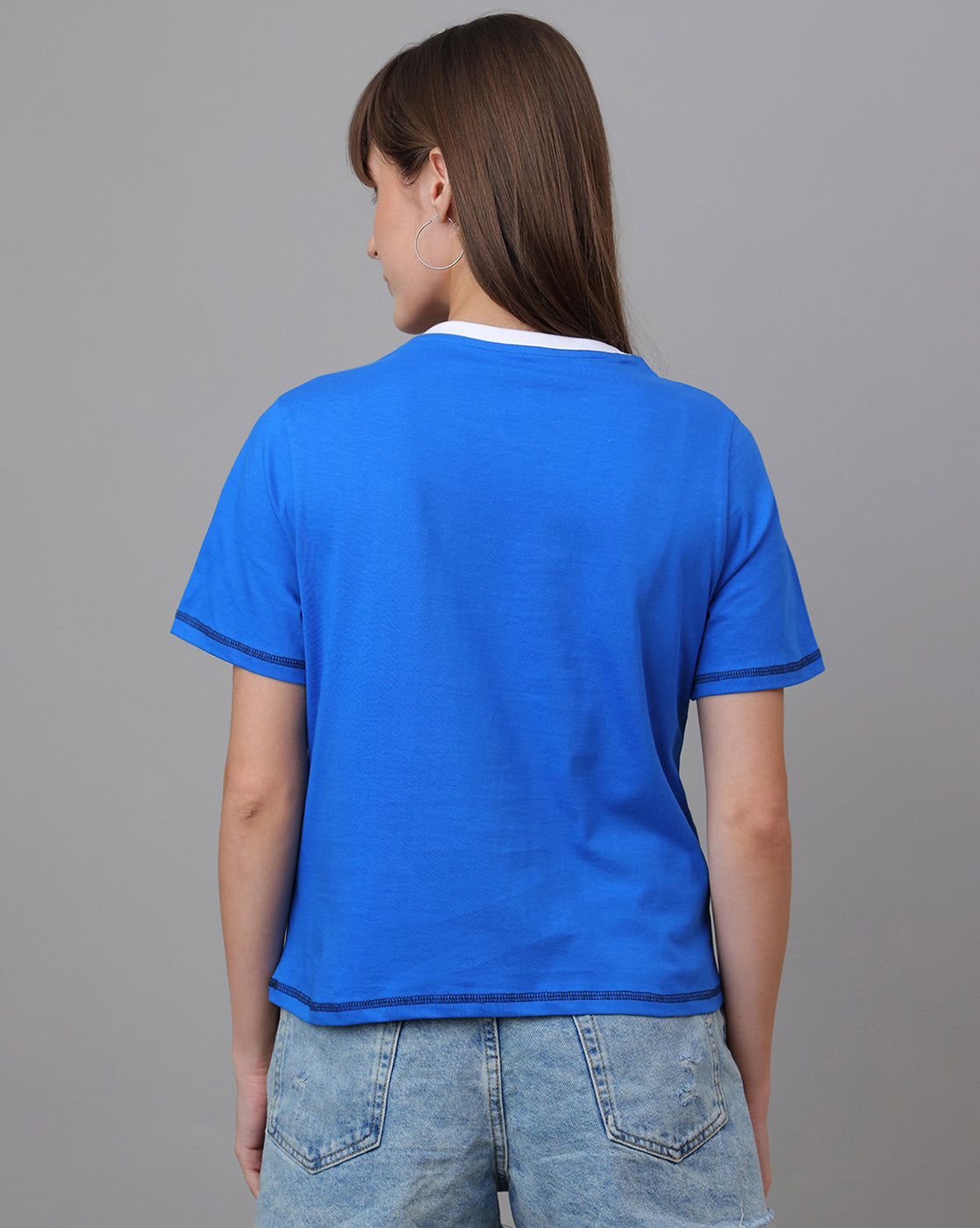 Garfield Printed Regular Fit Tshirt For Women