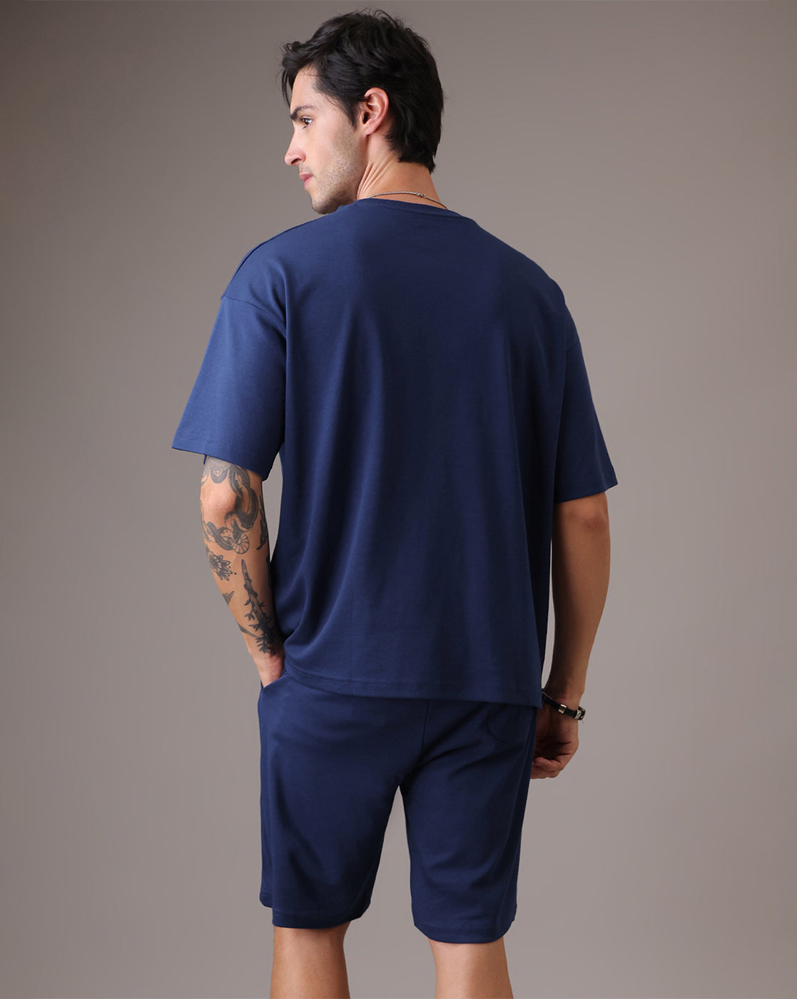 Garfield  Relaxed Fit Tshirt& Shorts Co-Ords Set Men