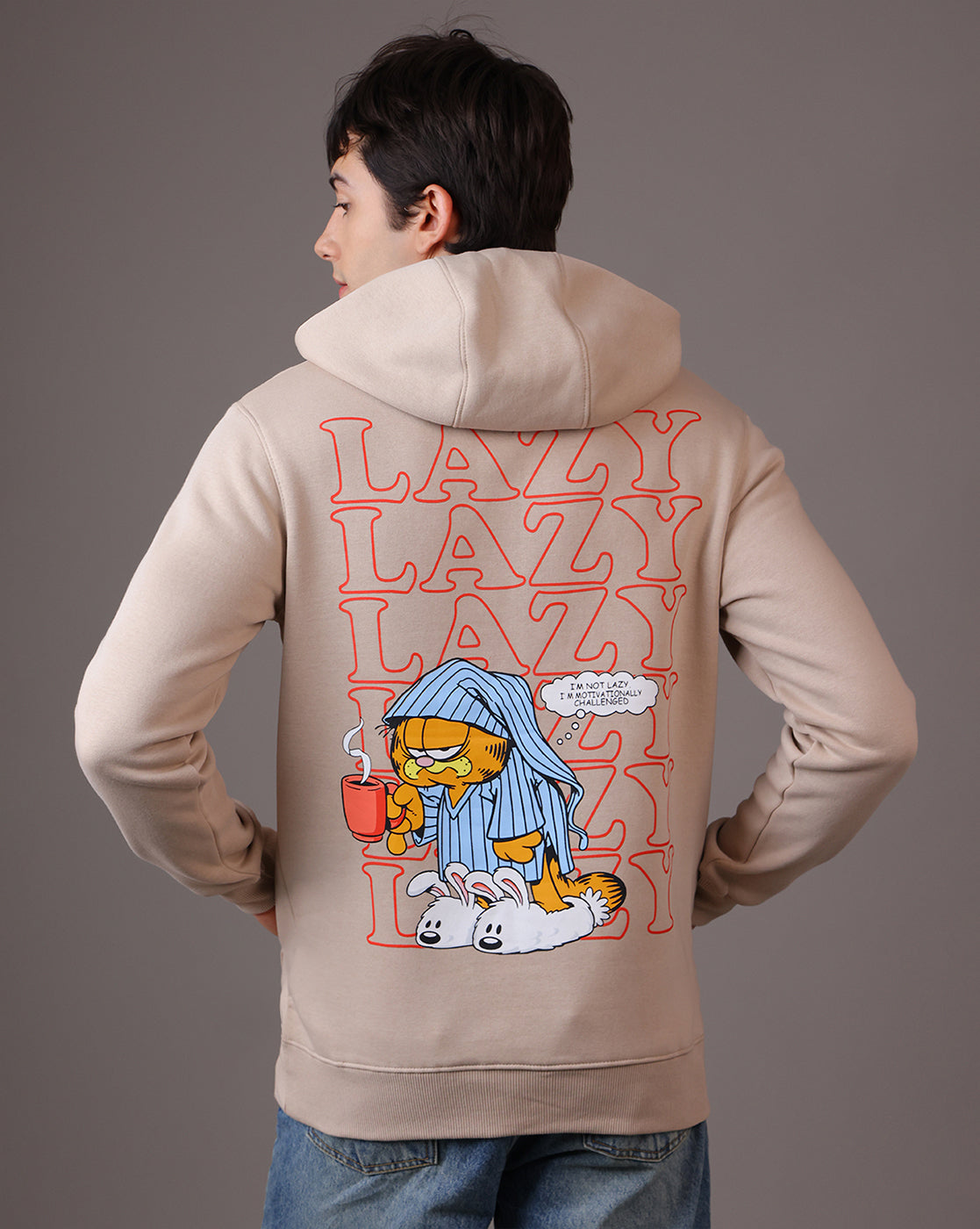 Garfield Regular Fit Hoodie  Men