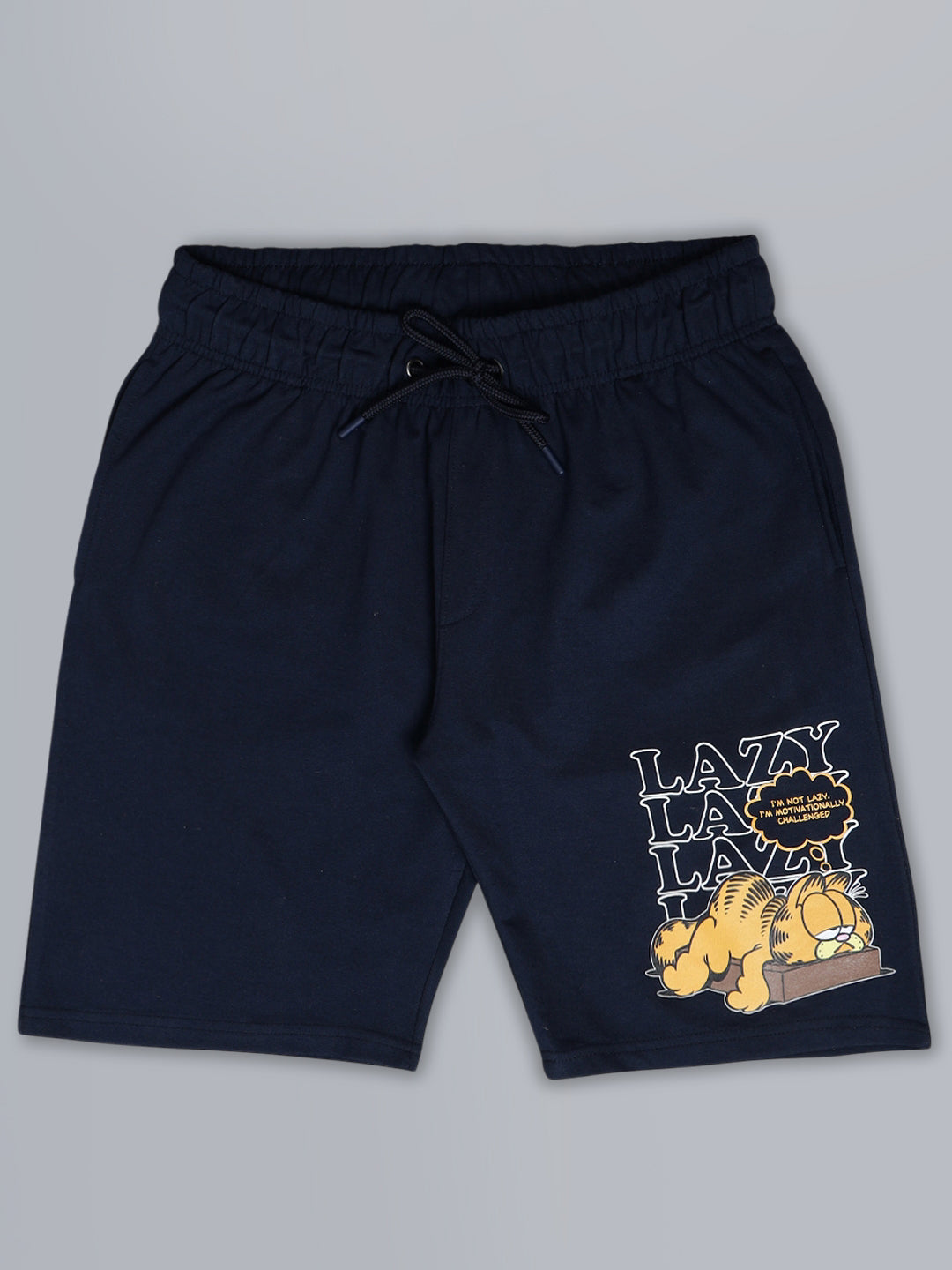 Garfield Printed  T-Shirt & Shorts Co-Ords Set For Men