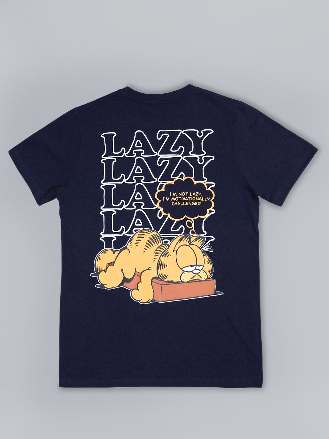 Garfield Printed  T-Shirt & Shorts Co-Ords Set For Men