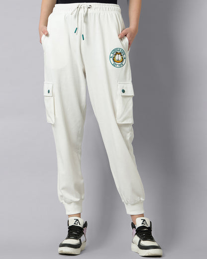 Garfield Embroidered Jogger Women