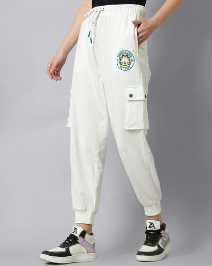Garfield Embroidered Jogger Women