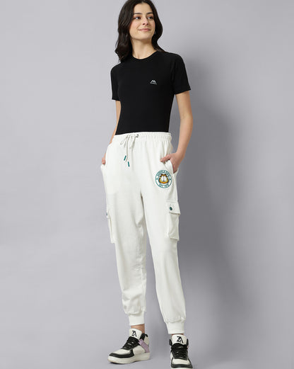 Garfield Embroidered Jogger Women