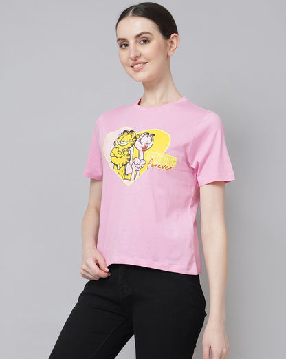Garfield  Regular Fit Tshirt  Women