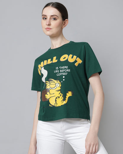 Garfield  Regular Fit Tshirt  Women