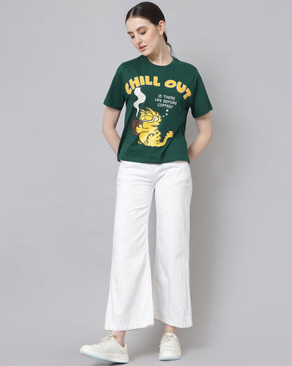 Garfield  Regular Fit Tshirt  Women