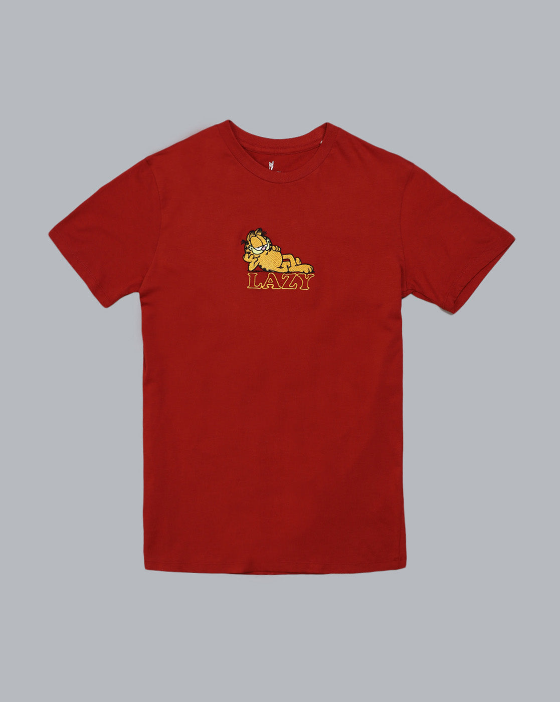 Garfield Embroidered Regular Fit Tshirt For Men
