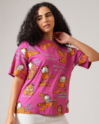 Garfield Oversized Tshirt Women