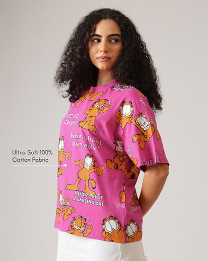 Garfield Oversized Tshirt Women