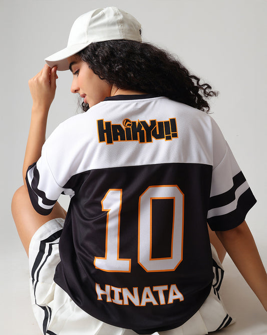 Haikyu Hinata Printed  Oversized Tshirt For Women