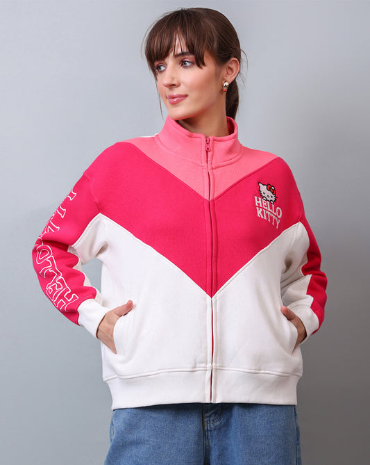 Hello Kitty Printed Relaxed Fit Sweatshirt For Women