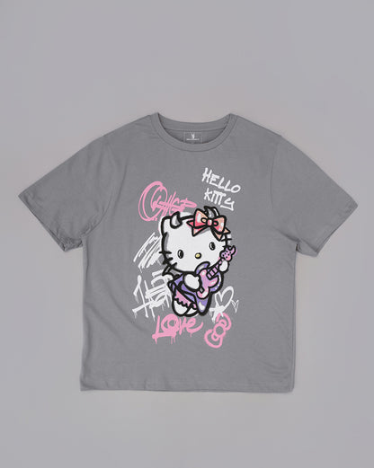 Hello Kitty Regular Fit Tshirt  Women
