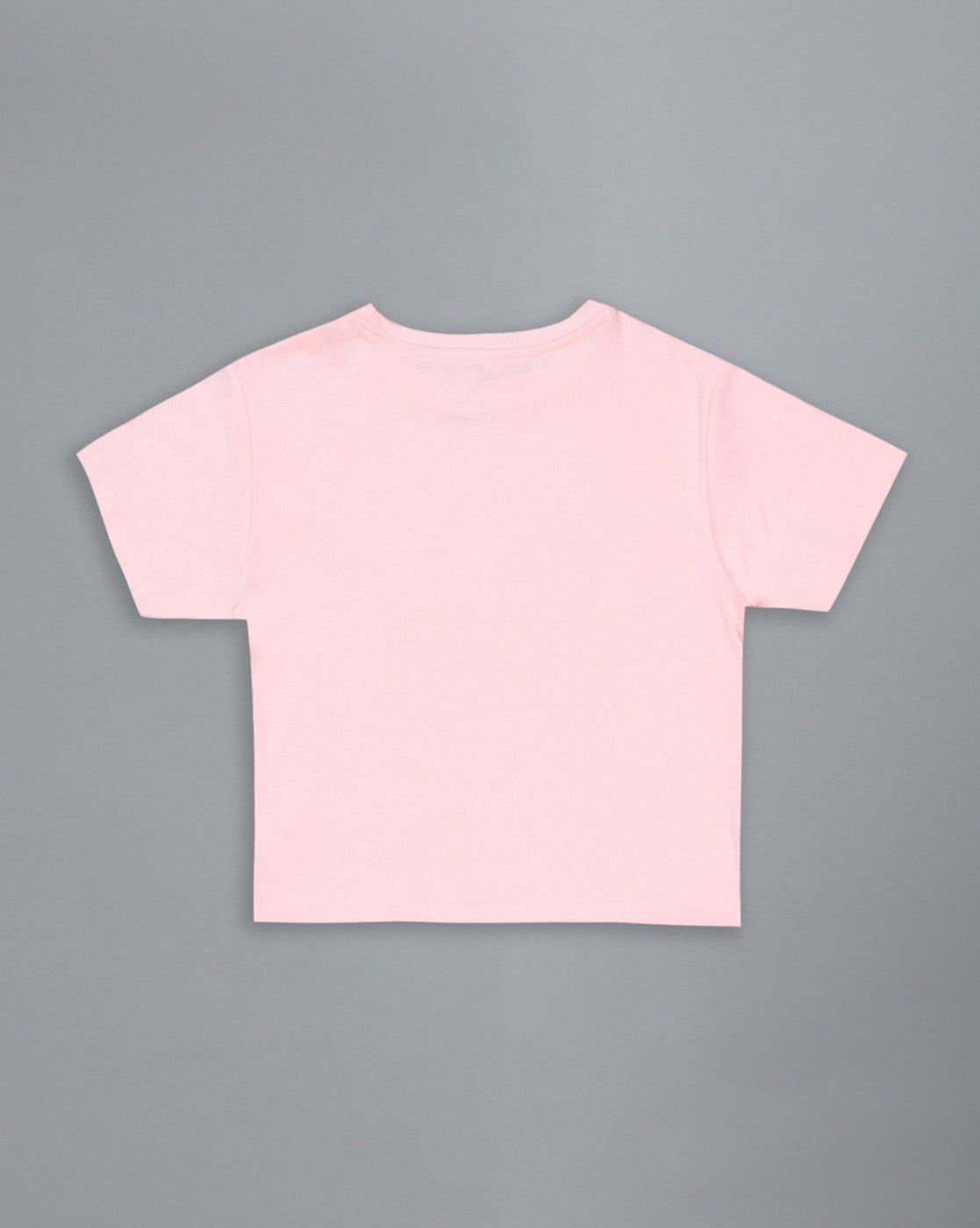 Hello Kitty Embroidered Fitted Cropped Tshirt For Women