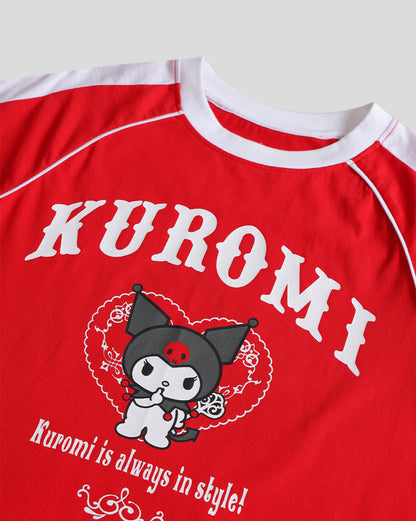 Hello Kitty Kuromi Regular Fit Tshirt Women