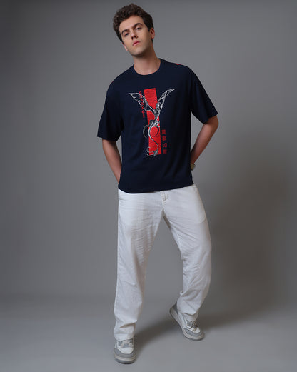 House Of The Dragon Caraxes Oversized Tshirt Men