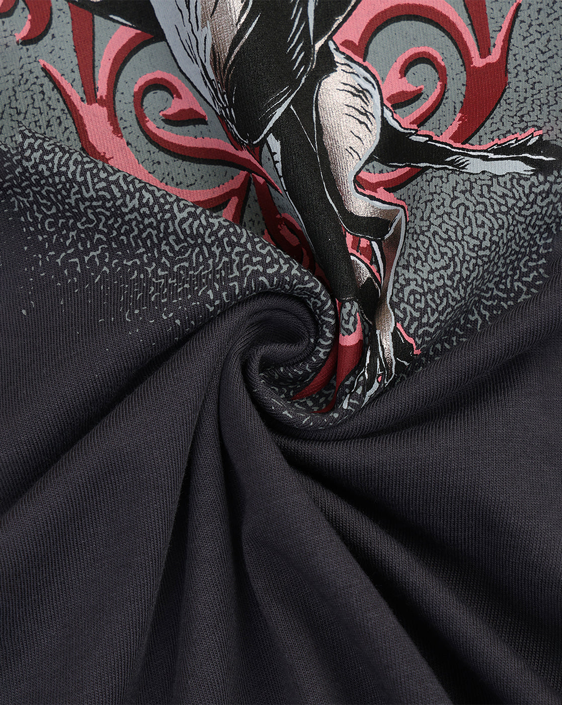 House Of The Dragon Grey Oversized Tshirt Men