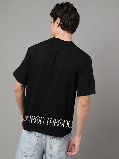 House Of The Dragon The Iron Throne Oversized Tshirt Men