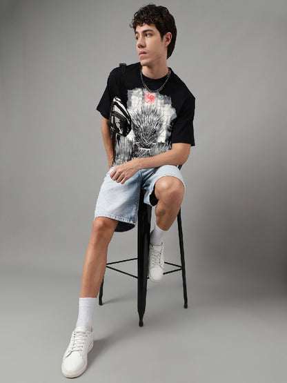 House Of The Dragon The Iron Throne Oversized Tshirt Men