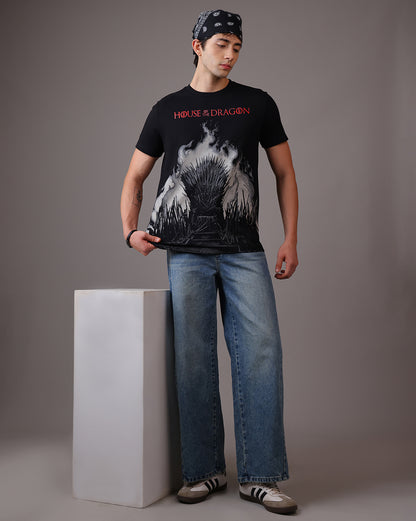 House of the Dragon Iron Throne Regular Fit Tshirt