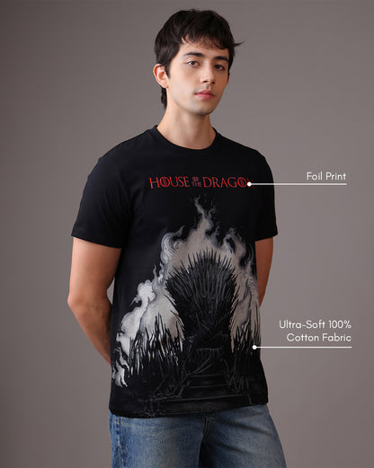 House of the Dragon Iron Throne Regular Fit Tshirt