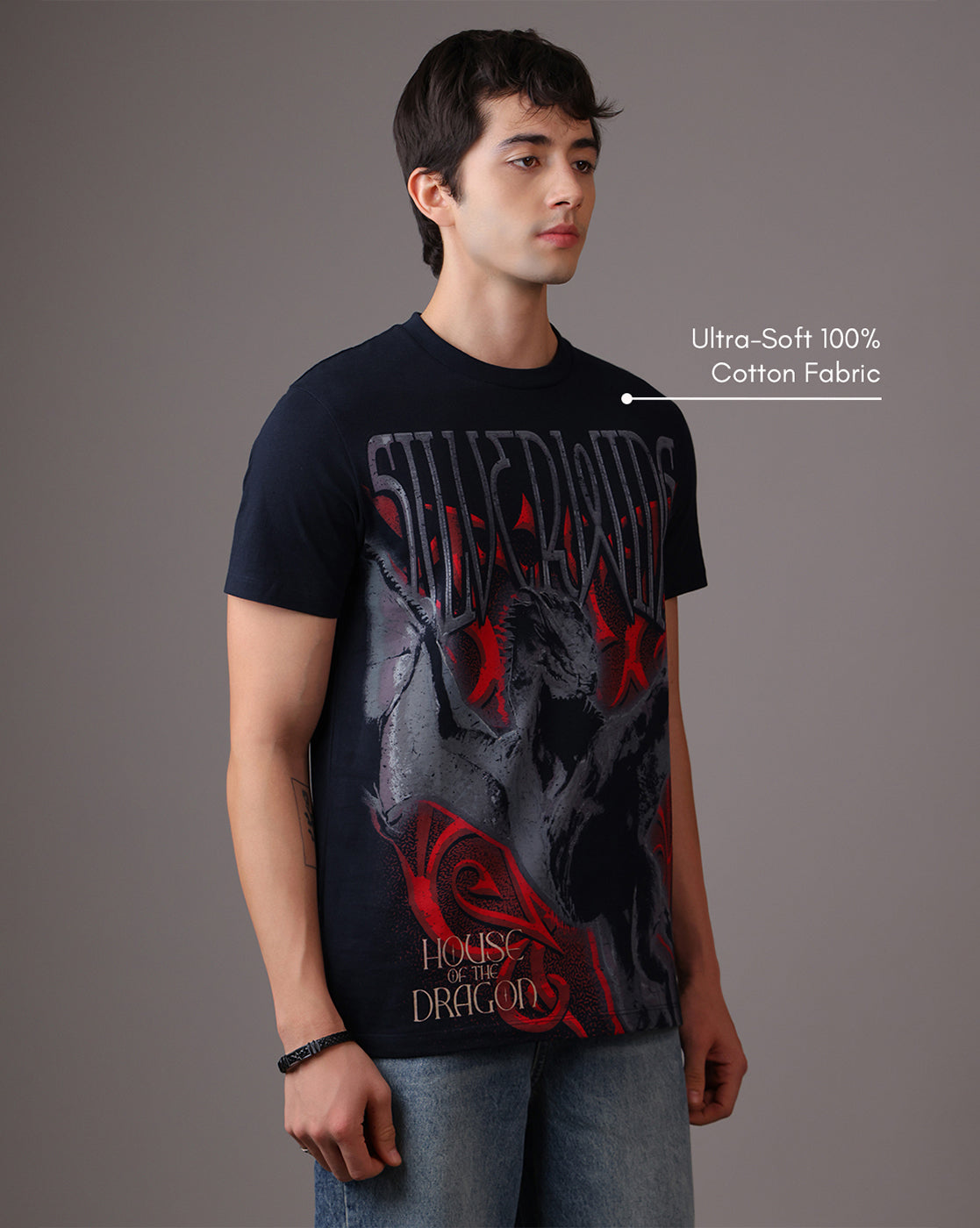 House of the Dragon Silverwing Regular Fit Tshirt Men