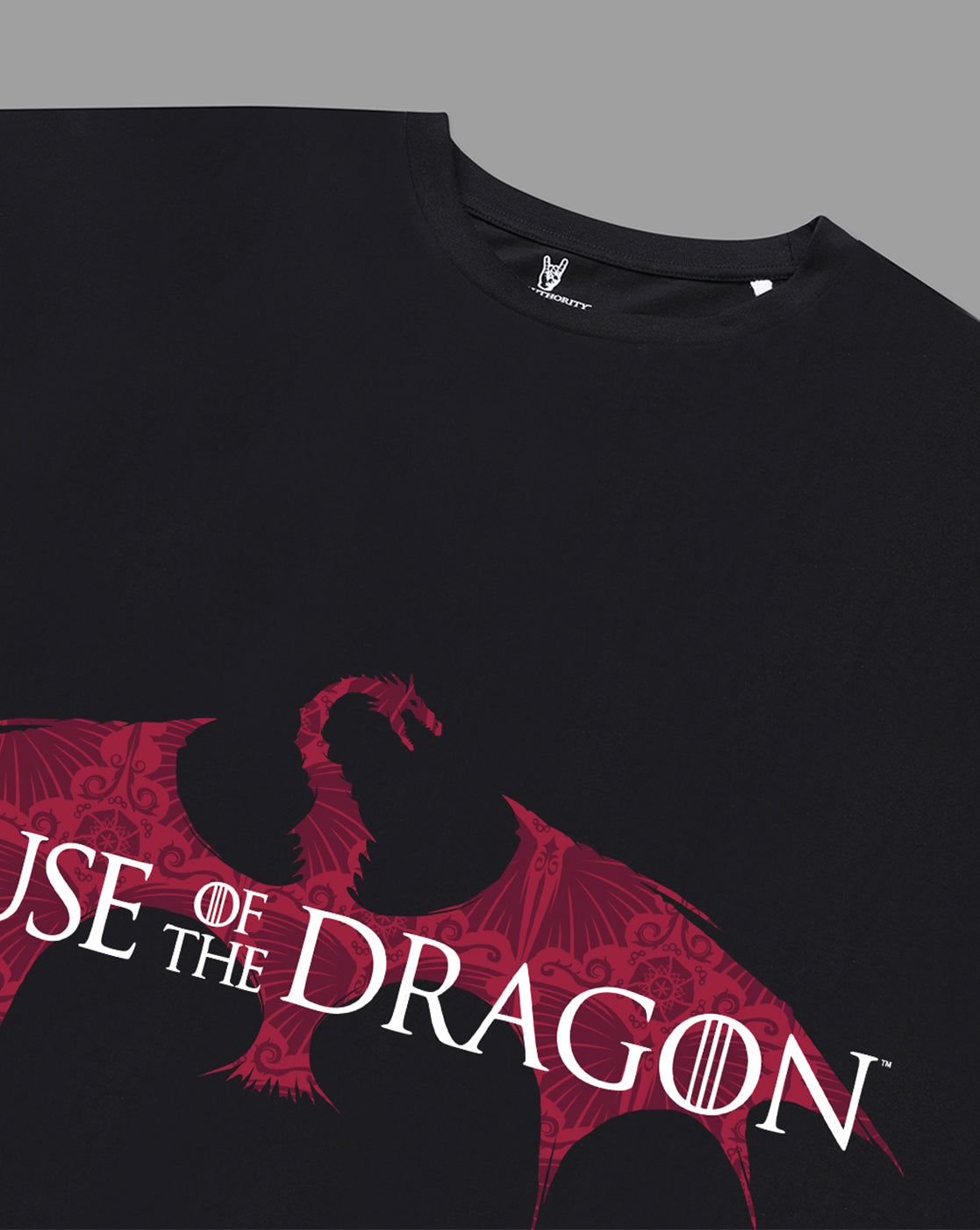 House Of Dragon Printed Oversized Tshirt For Women