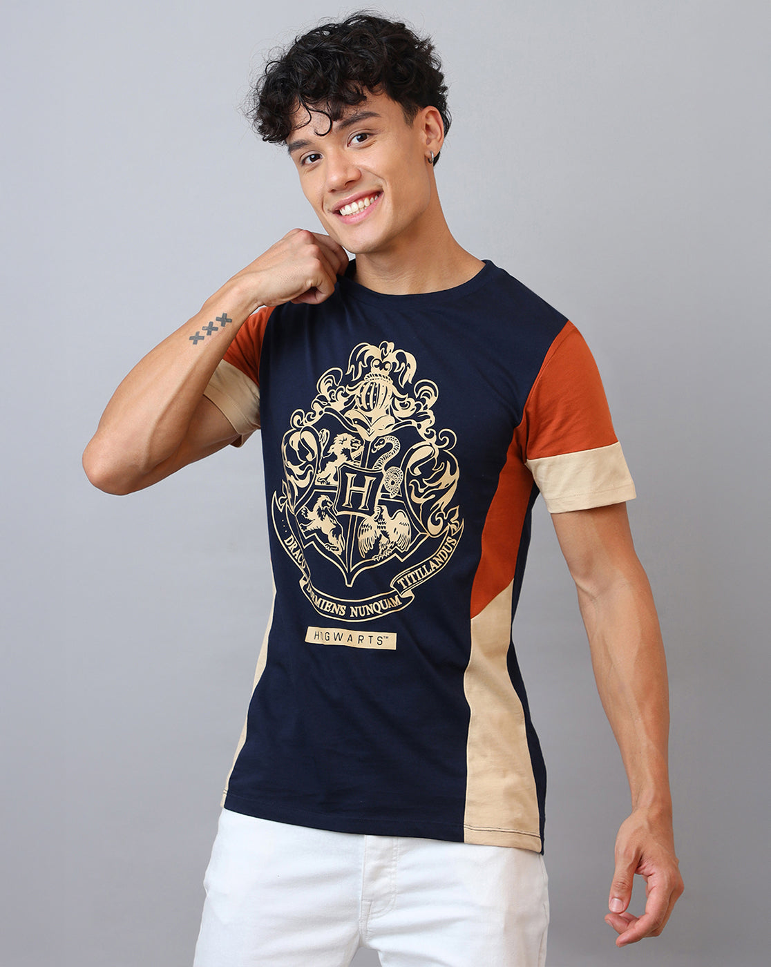 Harry Potter Printed Regular Fit Tshirt For Men