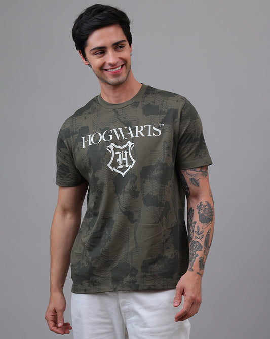 Harry Potter Printed Relaxed Fit Tshirt For Men