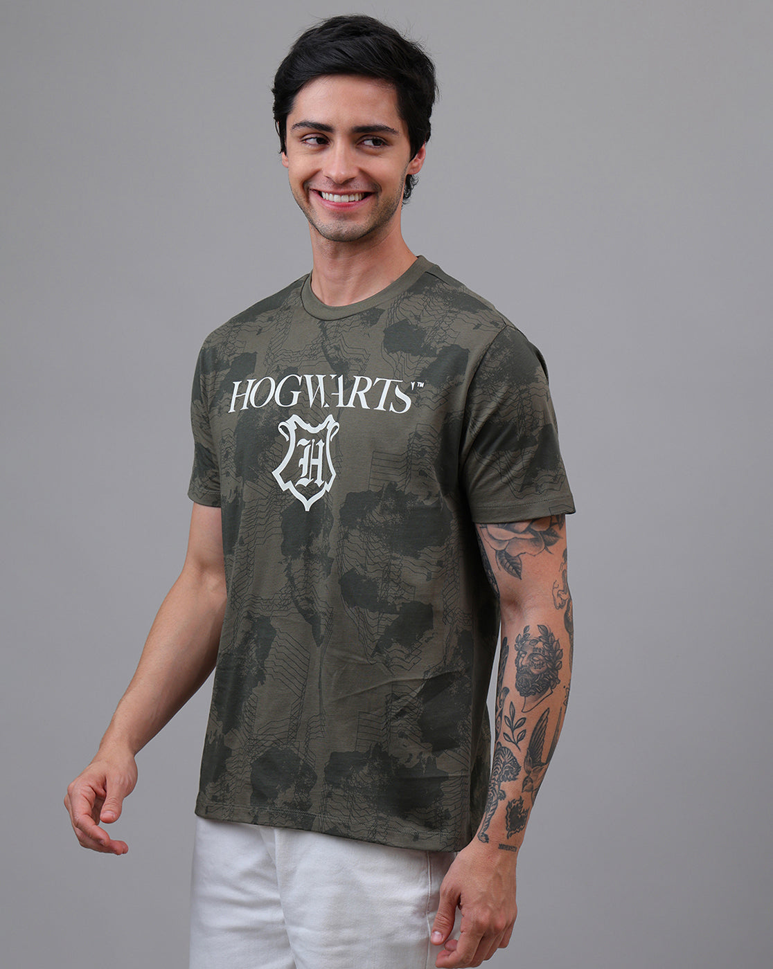 Harry Potter Printed Relaxed Fit Tshirt For Men