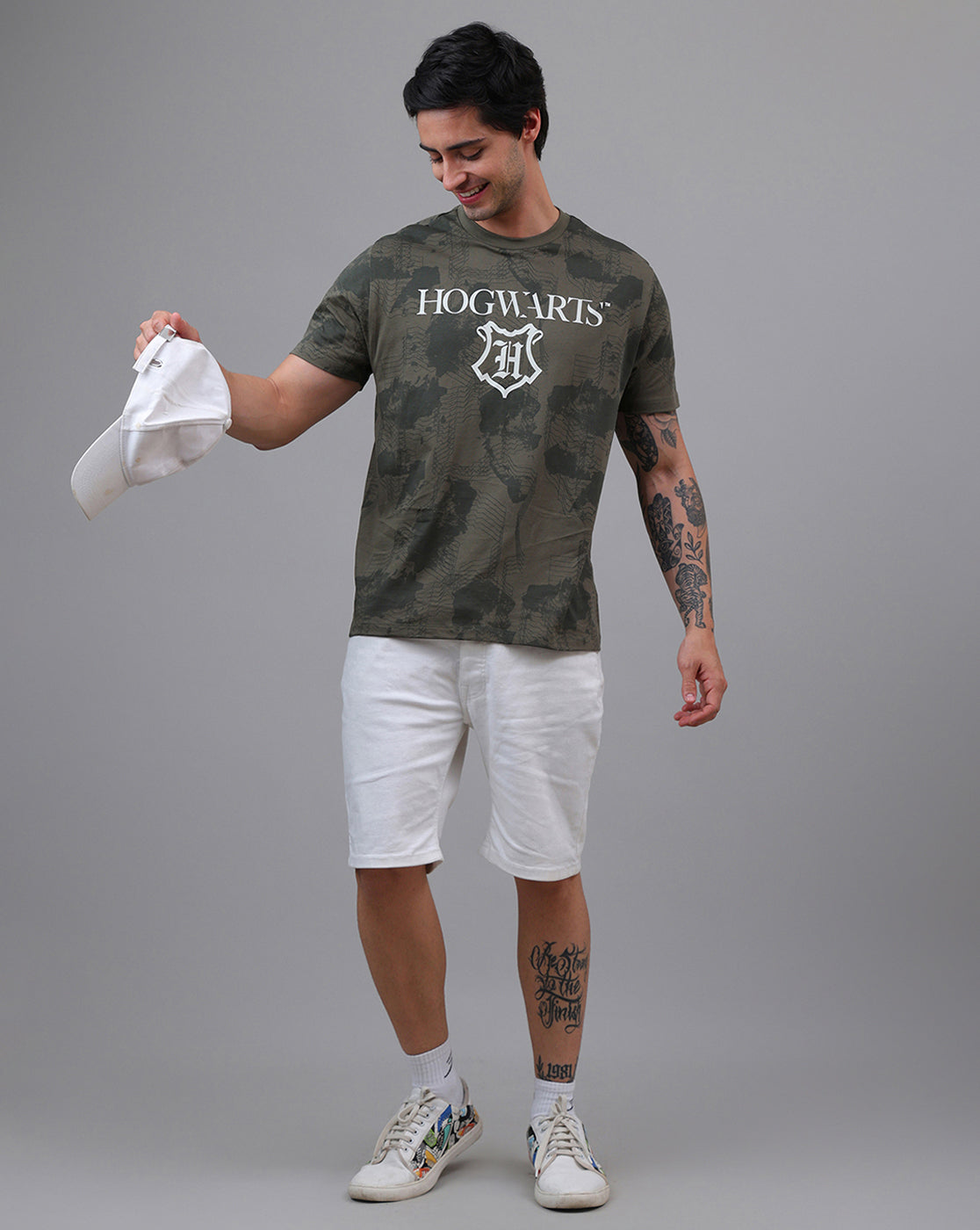 Harry Potter Printed Relaxed Fit Tshirt For Men