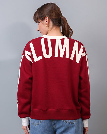 Harry Potter Printed Relaxed Fit Sweatshirt For Women