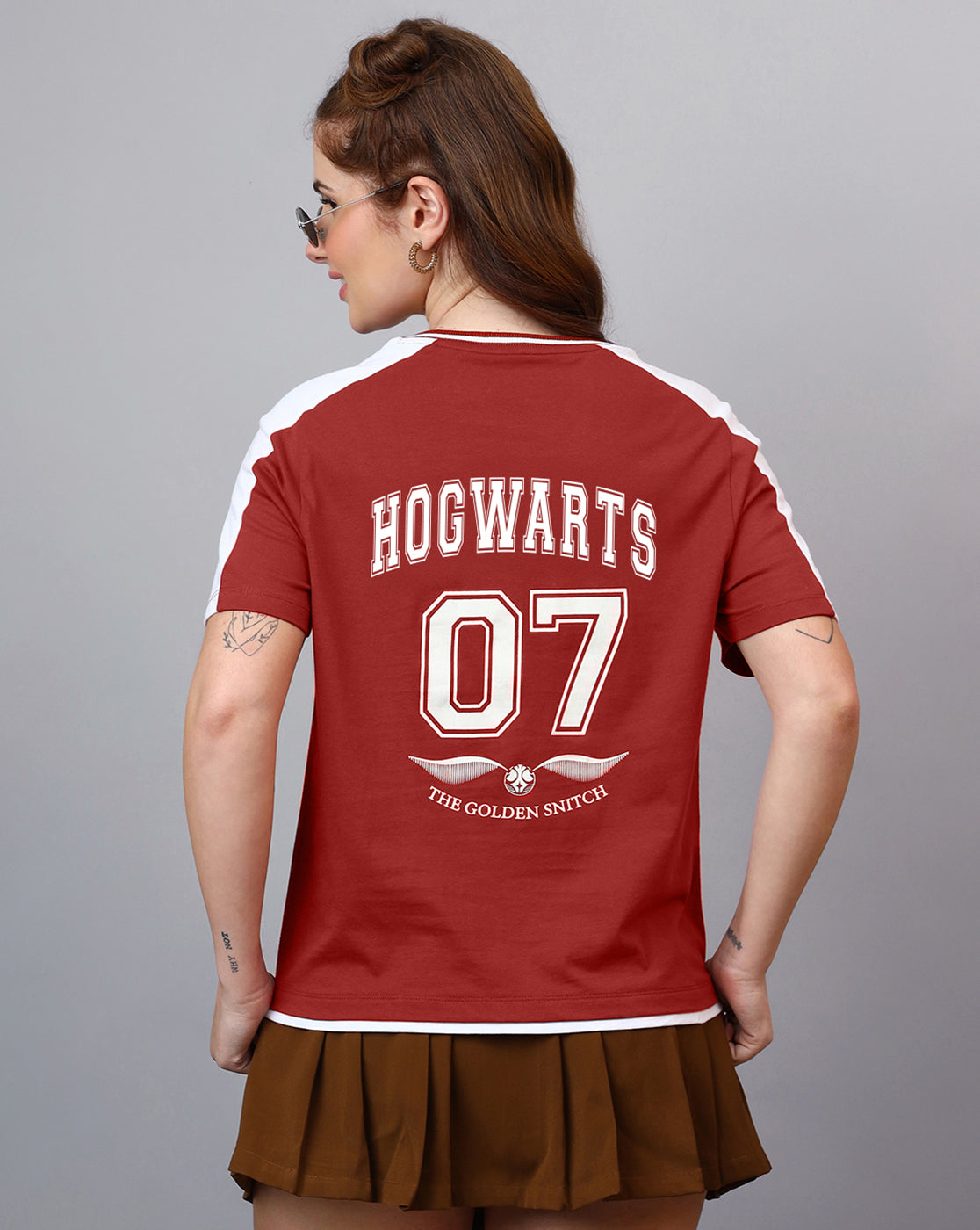 Harry Potter Printed Regular Fit Tshirt For Women