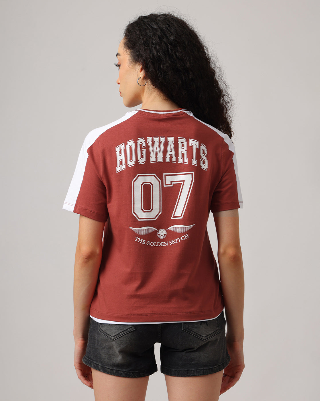 Harry Potter Hogwarts Quidditch Regular Fit Tshirt